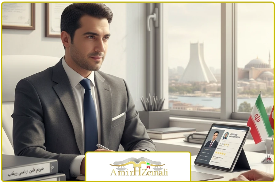 انتخاب وکیل حرفه ای | وکیل ایران و ترکیه