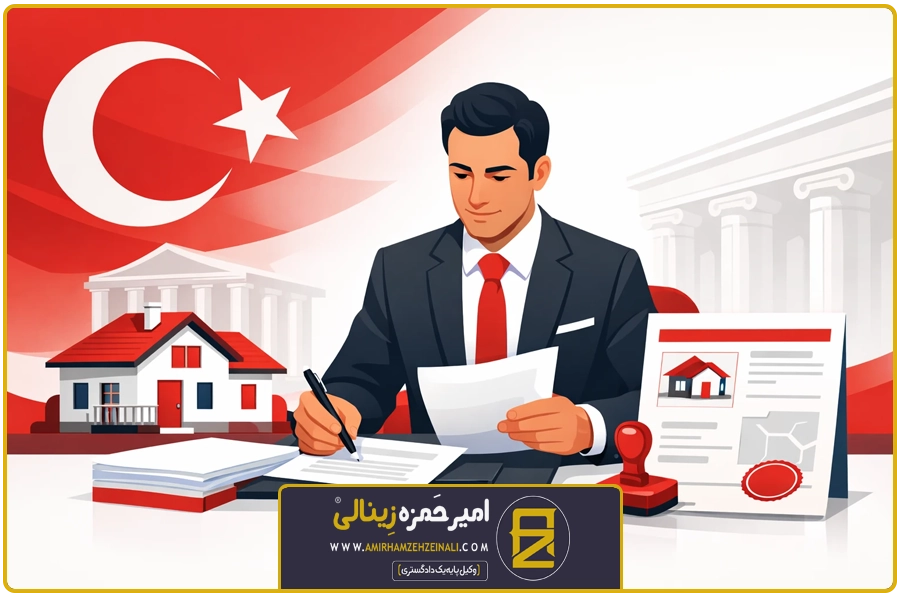 بند پایانی | وکیل الزام به تنظیم سند ترکیه