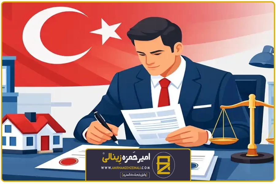 تصویر شاخص | وکیل الزام به تنظیم سند ترکیه