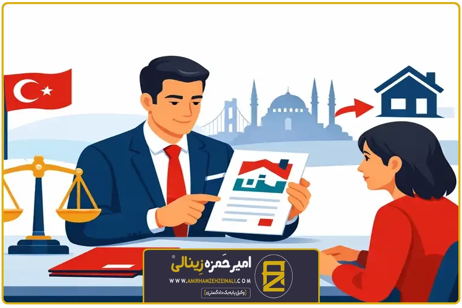 اجرای حکم قطعه | وکیل الزام به تنظیم سند ترکیه
