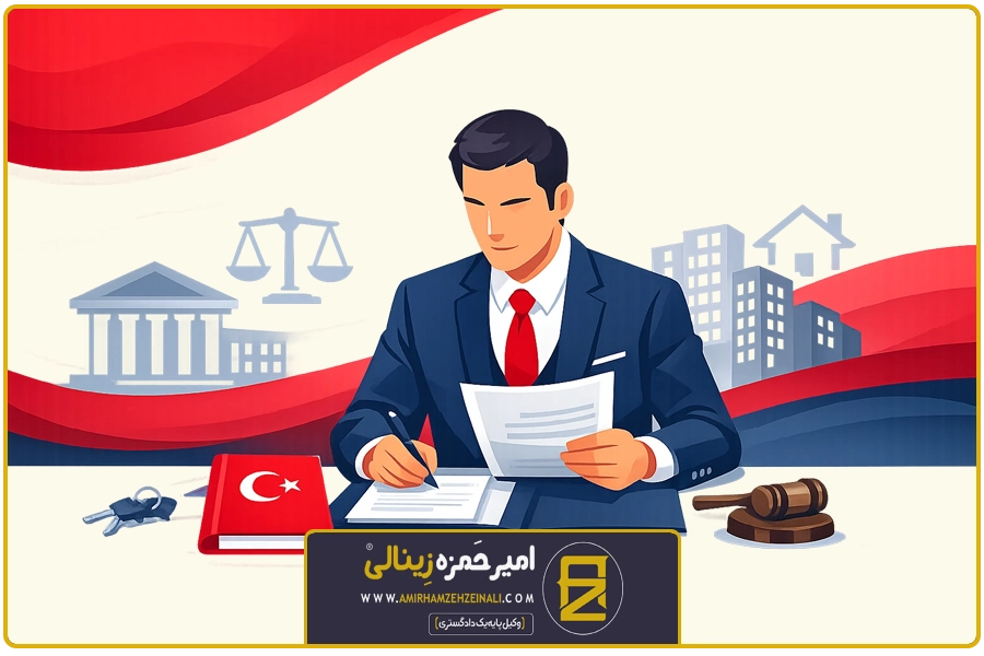 اهمیت زمان | وکیل الزام به تنظیم سند ترکیه