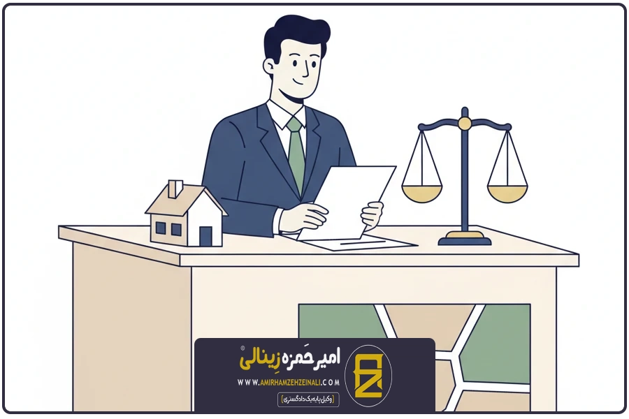 جلوگیری از ضرر مالی | وکیل افراز ملک