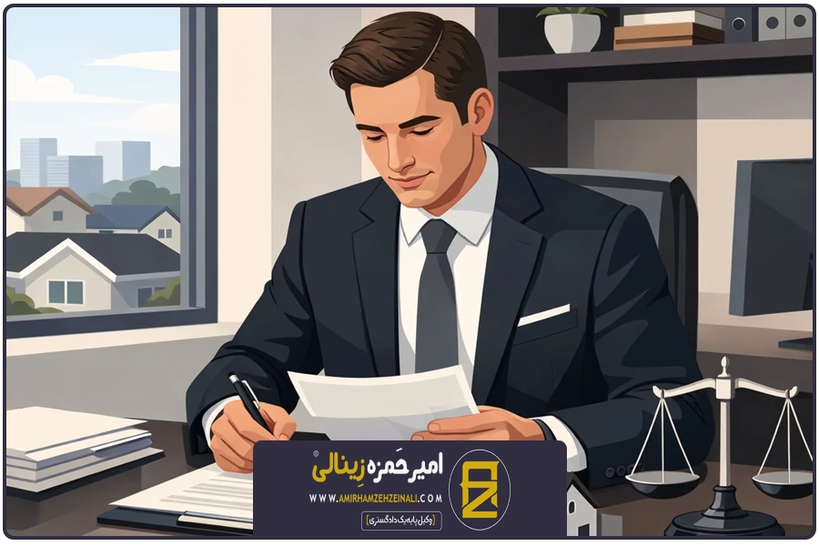 تامین آرامش خاطر | وکیل ملک مسکونی