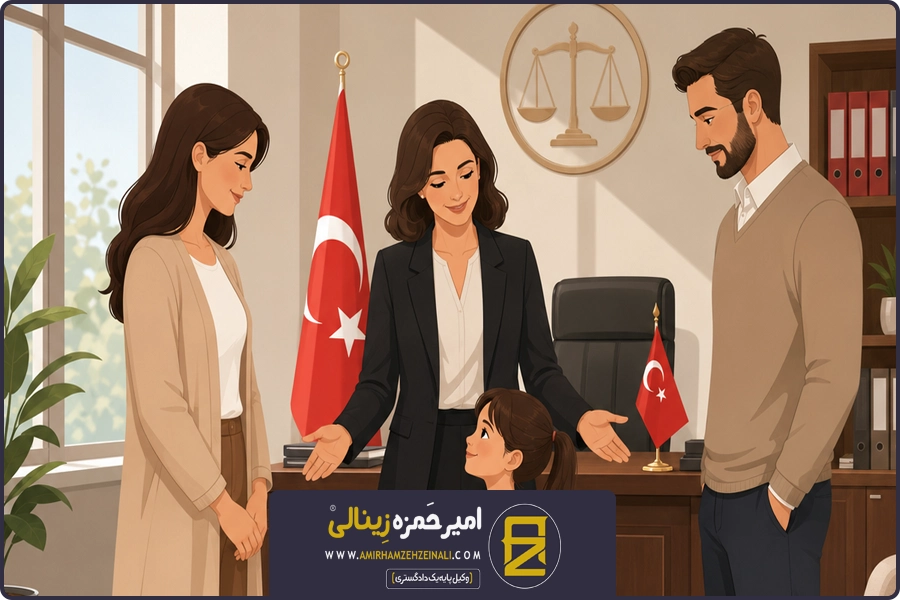 بررسی قوانین | حضانت فرزند در ترکیه