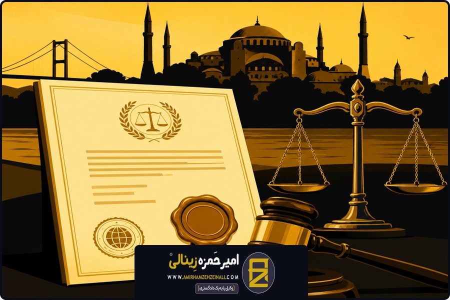 رعایت حق دفاع | اجرای احکام خارجی در ترکیه