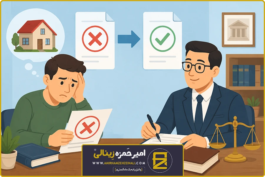 وکیل ملکی ازمیر | تأثیر اشتباهات حقوقی بر نتیجه پرونده