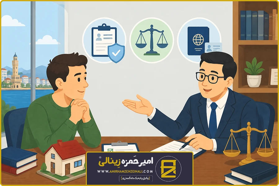 وکیل ملکی ازمیر | مشاوره حقوقی برای اخذ اقامت