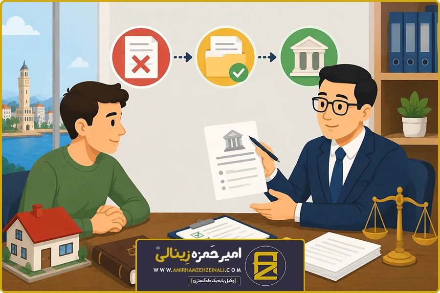 وکیل ملکی ازمیر | ثبت اعتراض و درخواست بررسی مجدد