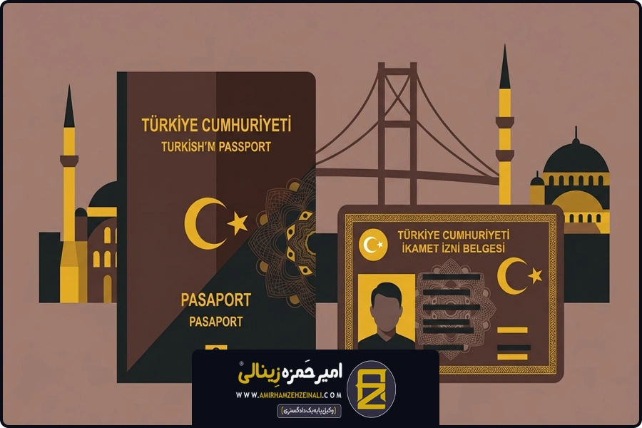 ناهماهنگی در مدارک |شهروندی ترکیه از طریق اقامت