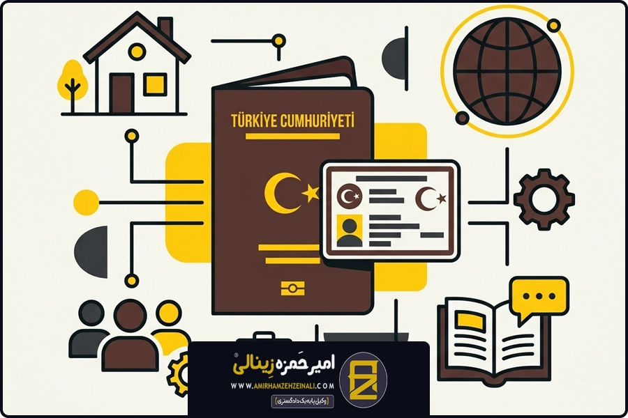 تصویر شاخص |شهروندی ترکیه از طریق اقامت