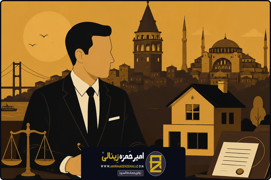 دکتر امیر حمزه زینالی | وکیل ملکی استانبول