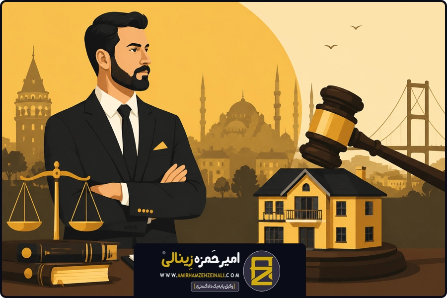 تسلط کامل به قوانین | وکیل مصادره ملک در ترکیه