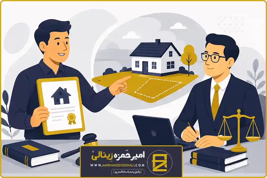 ثبت ادعای مالکیت | ادعای مالکیت ملک دارای سند