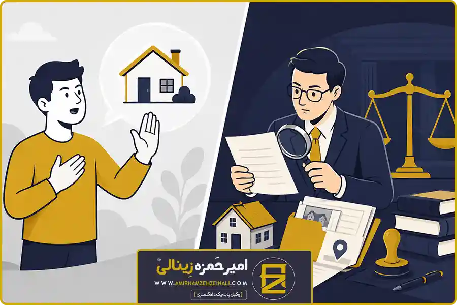 ثبت ادعای مالکیت | مدارک لازم برای ثبت ادعای مالکیت